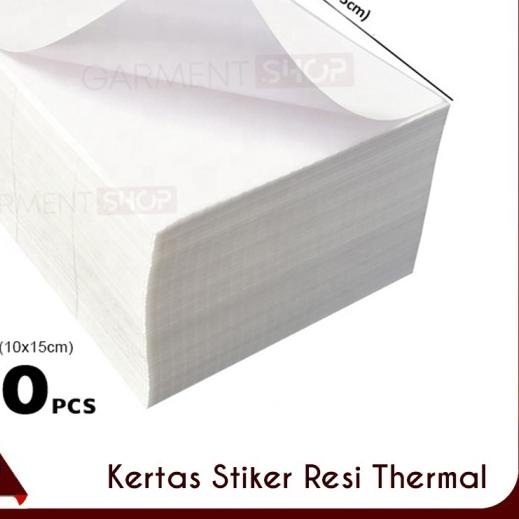 

✳ Kertas Stiker Resi Pengiriman Bare Label Thermal A6 Murah 10x15 cm - 500 (Kotak) ♠
