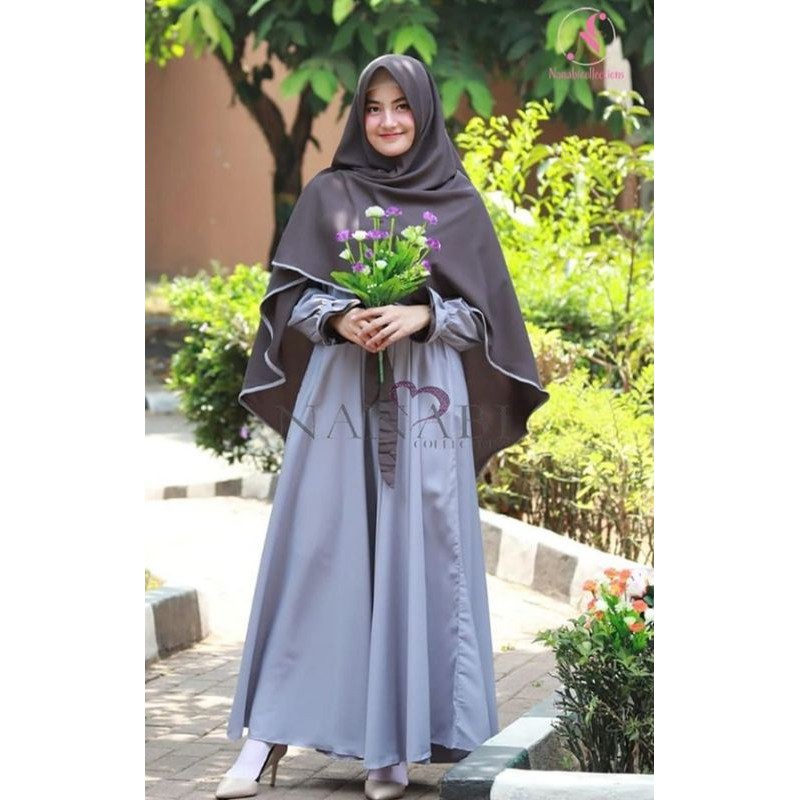 Gamis SET AMINAH by Nanabi Collections