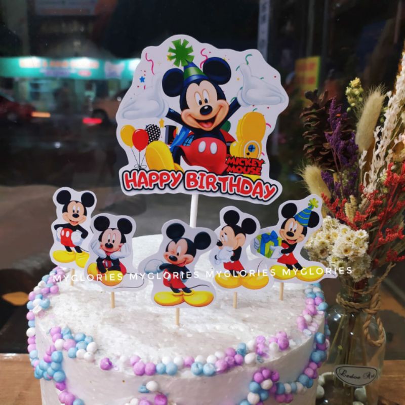 Topper Cake Mickey Mouse