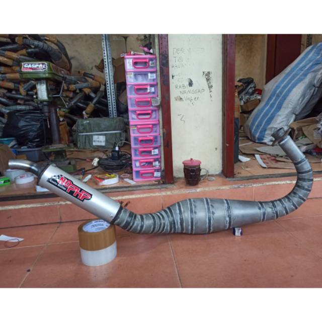 KNALPOT RACING KOLONG KOBRA GALVANIS RX KING RXK RXS NO PHP