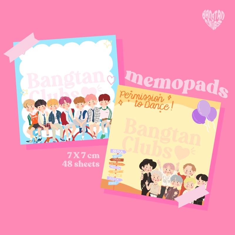

bangtan memopads vol 1
