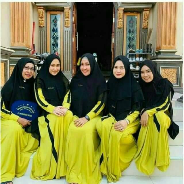 Gamis Adibaa Sporty Jersey Korea Premium