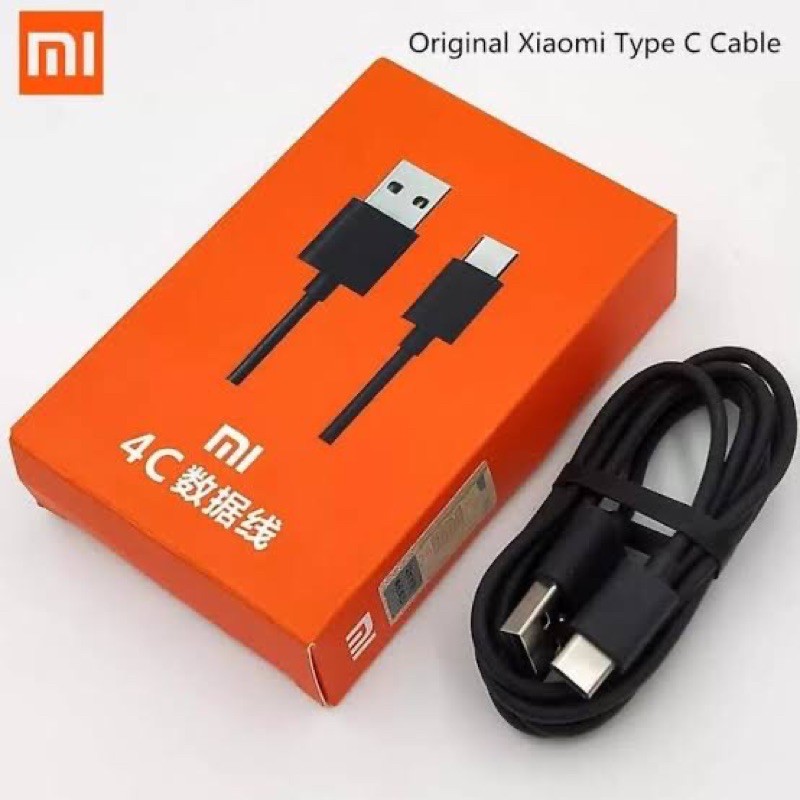 KABEL DATA XIAOMI TYPE C ORIGINAL