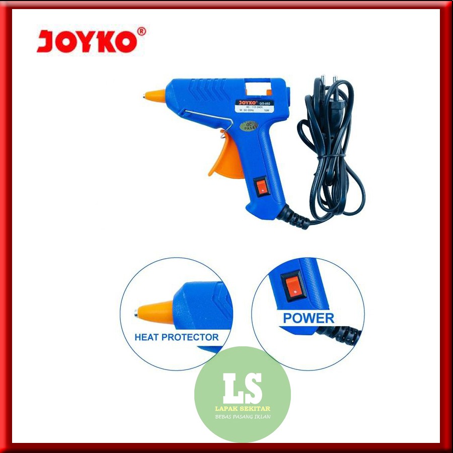 Alat Lem Tembak - Glue Gun Joyko GG-852 10 Watt