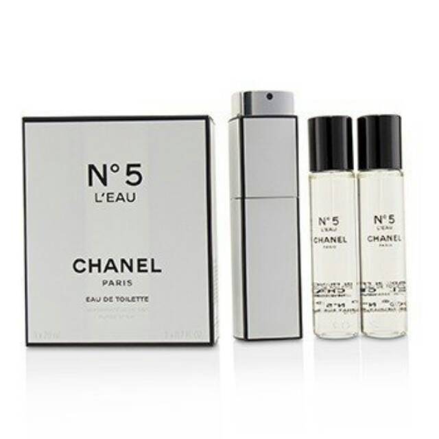 Chanel No 5 Leau travel set
