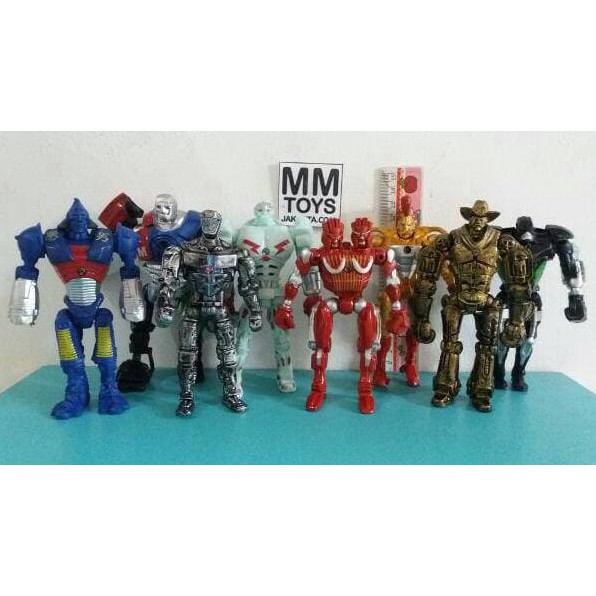 Figure Real Steel Set 8Pc