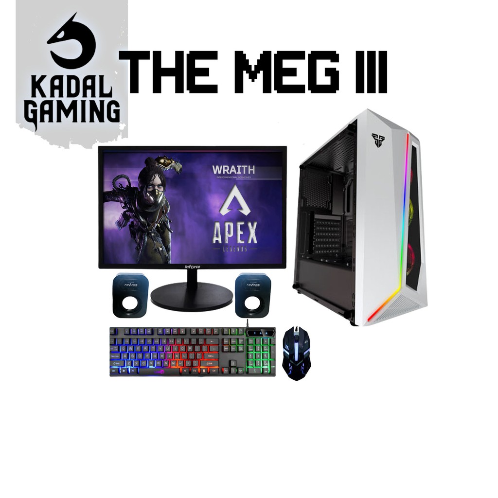 MEG ELITE - Komputer PC Gaming Fullset Intel Core i5 3470 VGA GT 1030 Nvidia 8GB RAM Gaming Desain Client Server