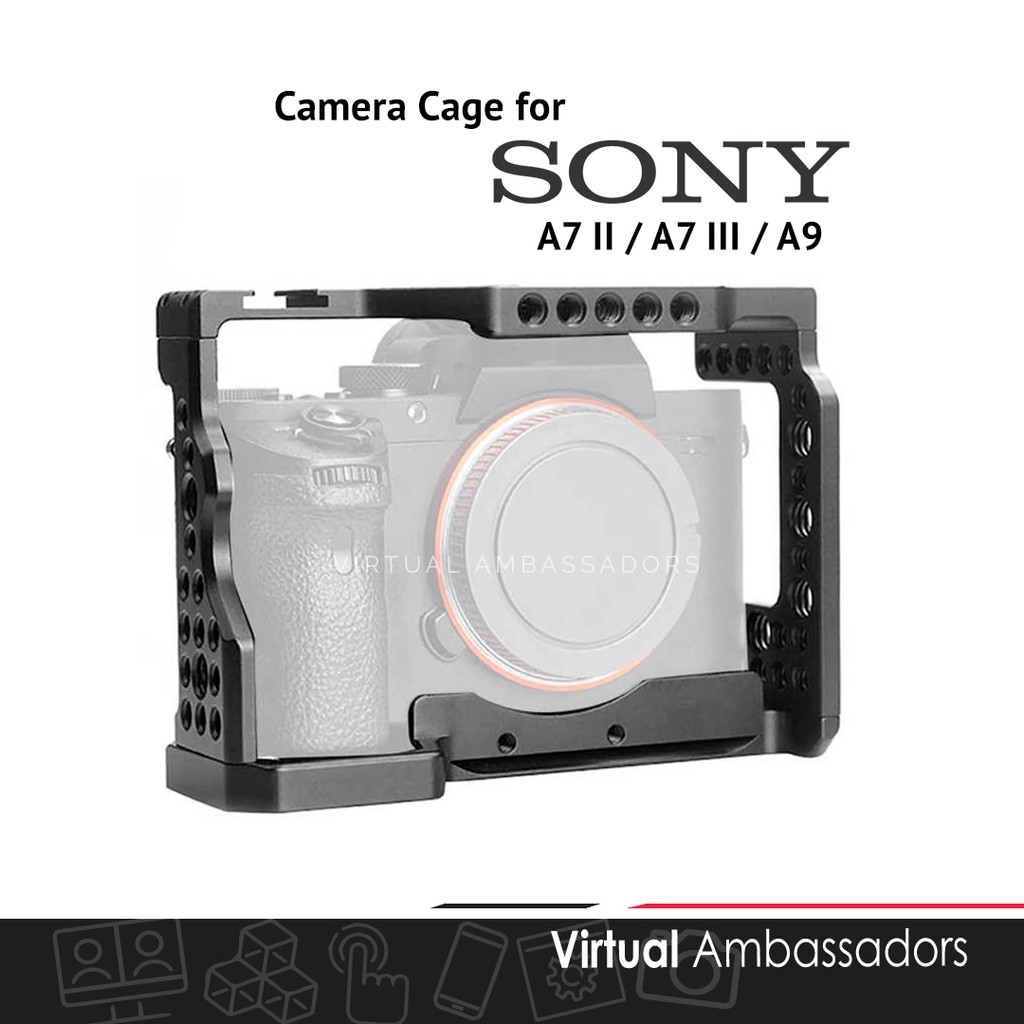 Cage Rig Sony A7II A7III SmallRig UURig Andoer Plate Metal
