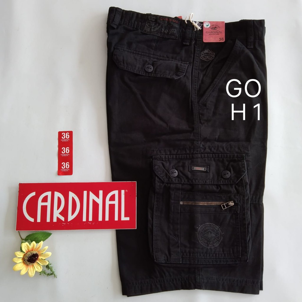 gof 36-KPL CARDINAL KEMPOL CASUAL Celana Pendek Cowok Celana Kempol Fashion Pria Brand Kekinian