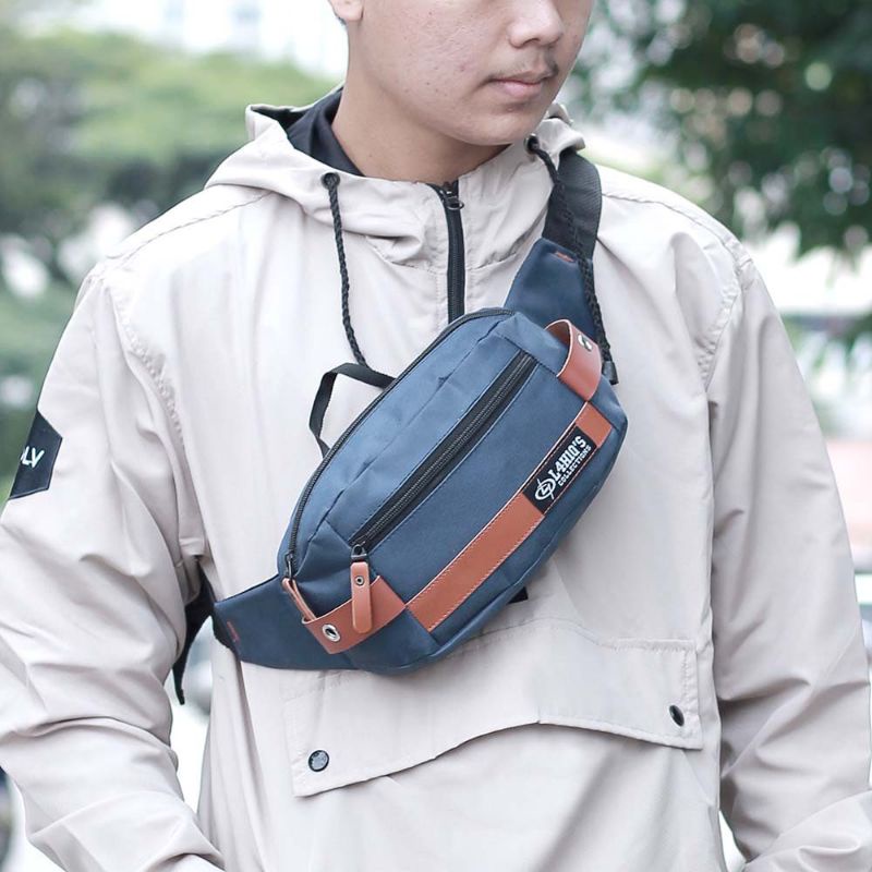 BOS - Tas Selempang Pria Salempang Slingbag Distro Terbaru Murah