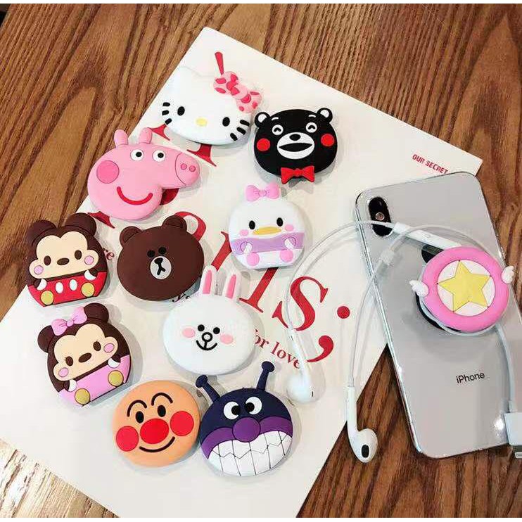BM766 (READY COD) 3D POP SOCKET HP KARAKTER KARTUN LUCU-POP SOCKET 3D MURAH IMPORT BATAM (1KG=65PCS)
