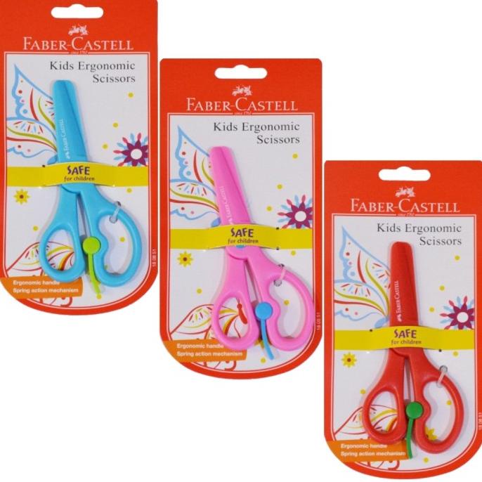 

Cuci Gudang Awal Tahun Kids Ergonomic Scissors Faber Castell / Gunting Anak Faber Castell Cuci Gudang Awal Tahun