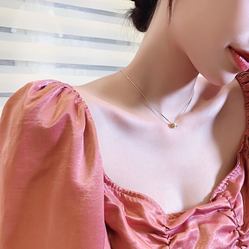 Kalung Rantai clavicle simple Untuk Wanita 2022