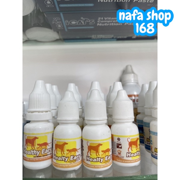 Healty Ear Raid All / Obat Tetes Telinga Hewan Kucing Anjing - 15 ml