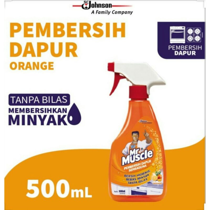 Mr Muscle Pembersih Dapur 500ml /centraltrenggalek