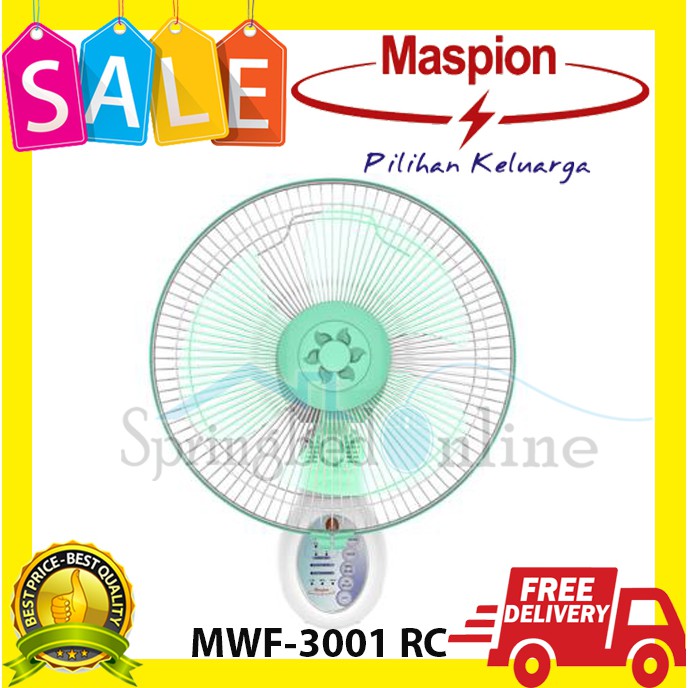 Kipas Angin Dinding Maspion MWF 3001 RC