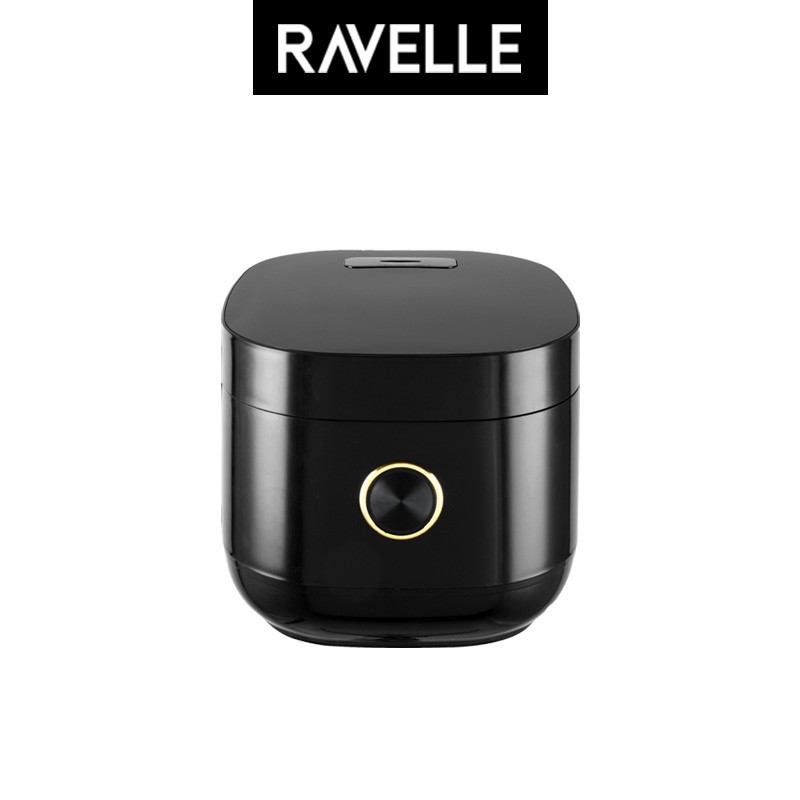 Ravelle Smart Digital Rice Cooker Low Carbo Low Sugar 5L - Onyx Black