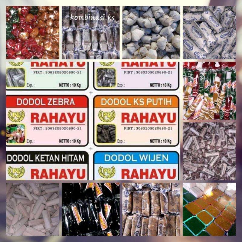 

Dodol mix ,campur aneka rasa dodol garut 500gr