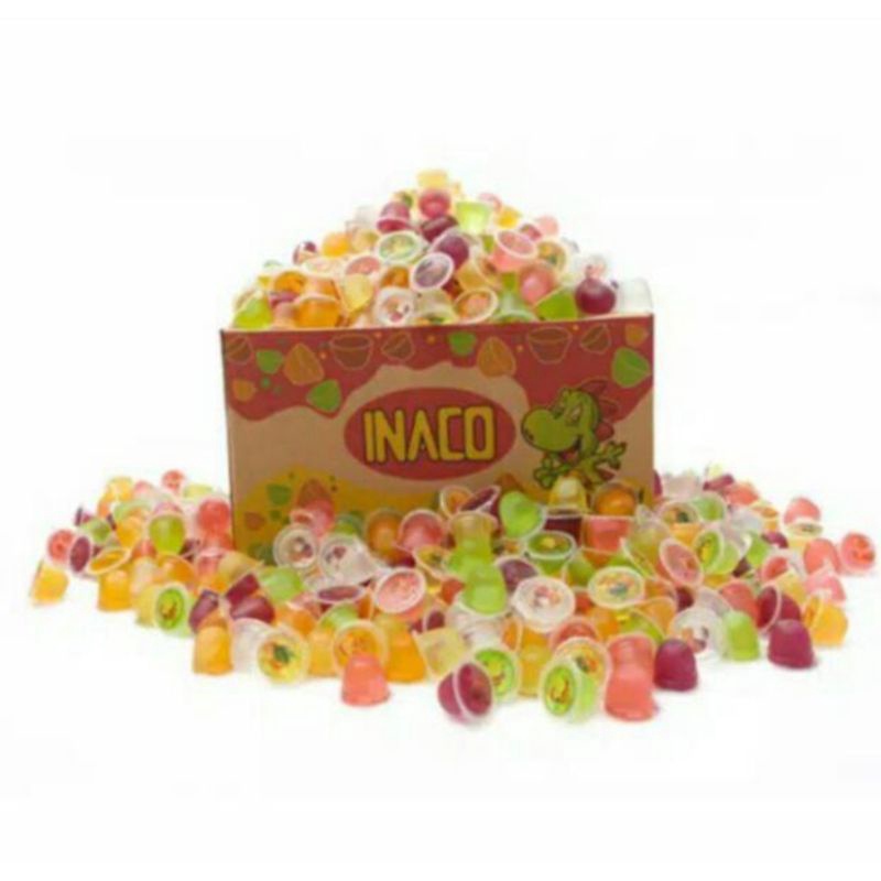 

Inaco jelly nata de coco 1kg isi 64 inaco 500gr isi 32