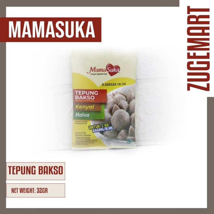 

Mama Suka MamaSuka Tepung Premiks Bakso 32 gr