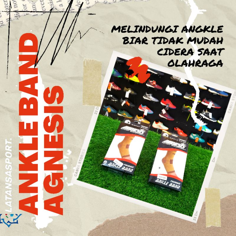 AGNESIS ANGKEL BAND | PELINDUNG KAKI