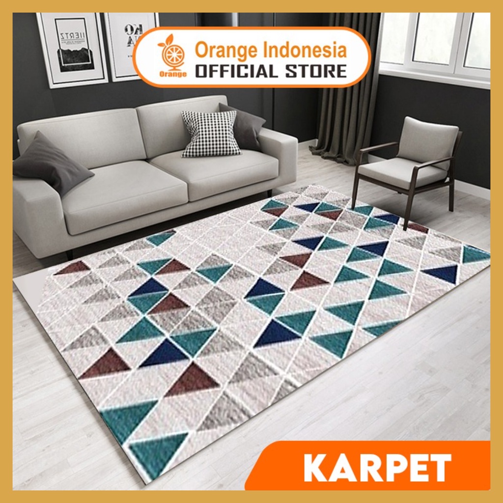 Karpet Lantai Karpet Permadani Karpet Ruang Tamu Anti Slip Ukuran 90Cmx150 Cm Karpet Lantai Motif Karakter Terbaru GOSHOP88