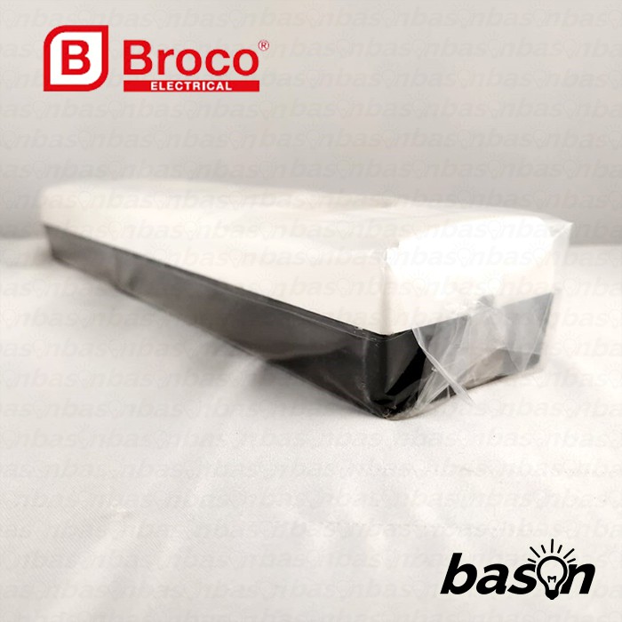 BROCO 15340 Stop Kontak Outbow 4 Lubang - 16A 250V dengan Child Protectioin