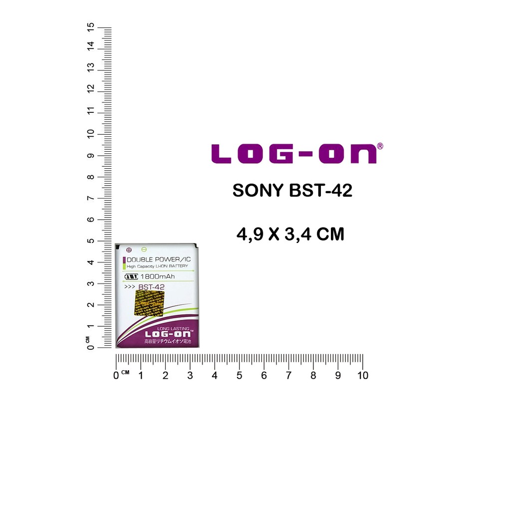 BATERAI SONY ERICSSON BST42 J132 J132i LOG ON DOUBLE POWER BATTERY