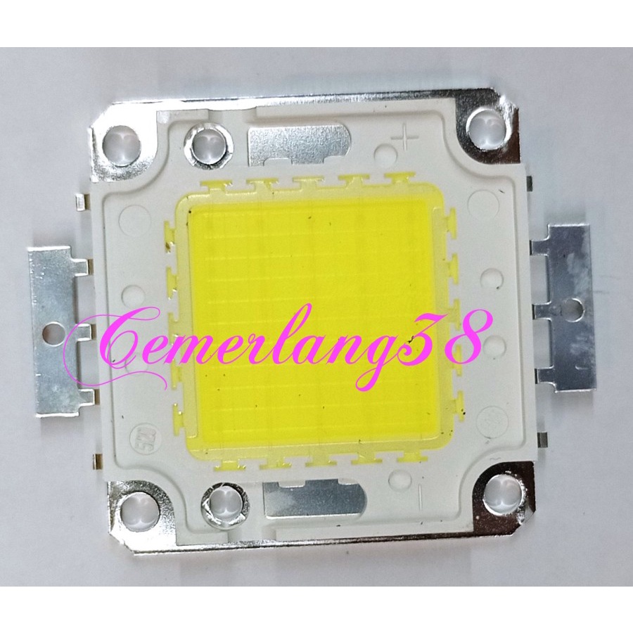 HPL 50W 1 High Power LED 50 Watt White Lampu Sorot 6000k - 6500k