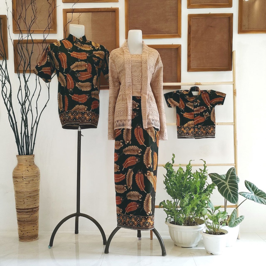 Kebaya Kekinian/Kebaya Kutu Baru Set Family/Kebaya Murah/Kebaya Couple/Kebaya Adat Jawa