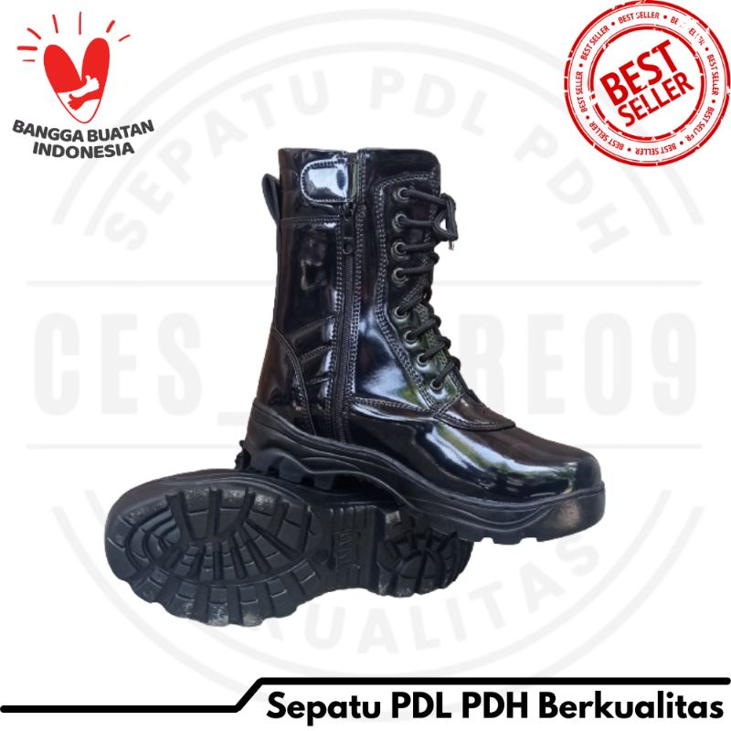 Sepatu PDL TNI POLRI Jatah Sepatu PDL BANSER SECURITY Dinas