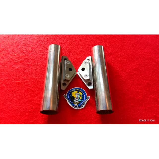 Kupingan lampu pesek Stenlis pangkon lampu pnp ninja gl mp tiger