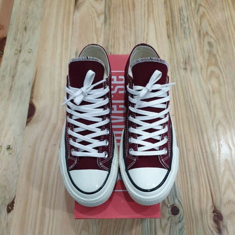 Sepatu Converse All Star 70's Low Red Maroon Egret