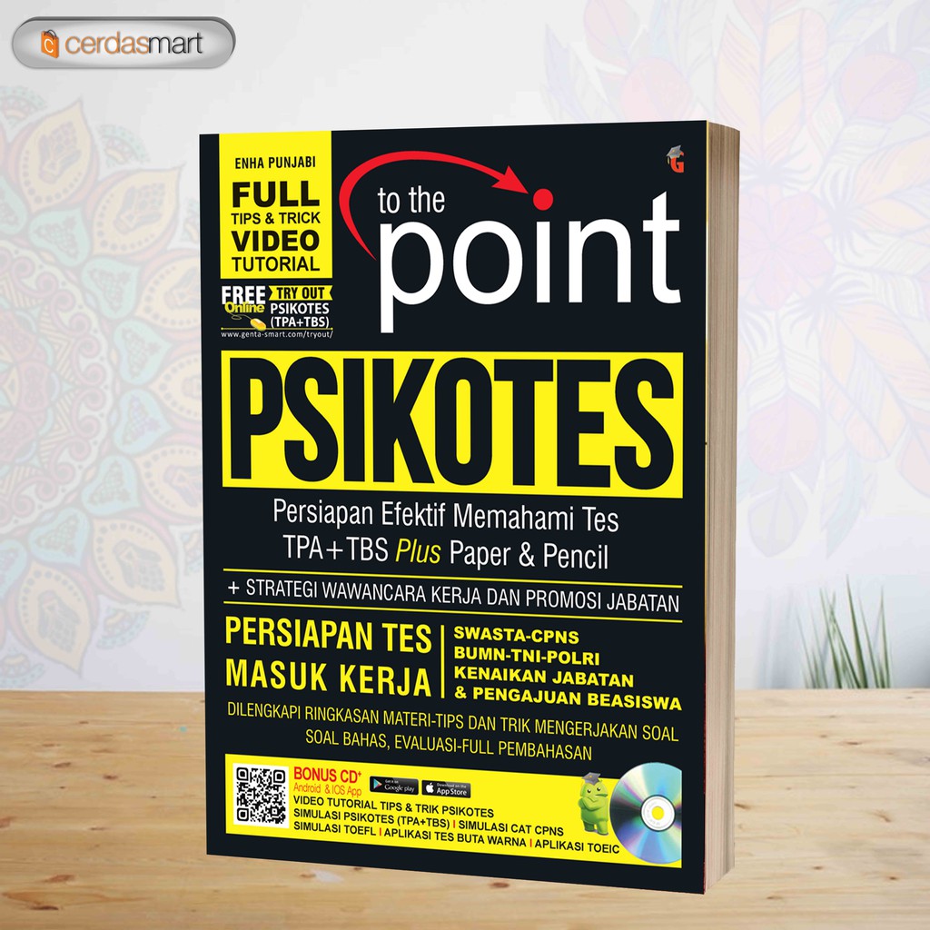 BUKU TES PSIKOTES TO THE POIN PSIKOTES PERSIAPAN MASUK ...