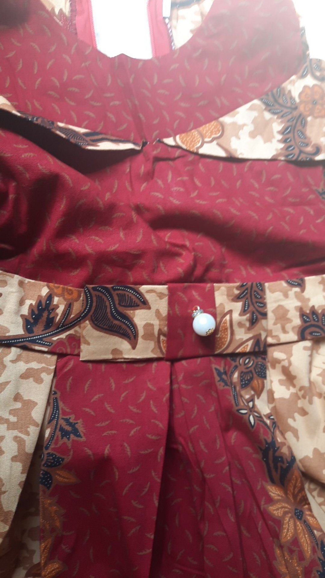 Dress / Kemeja Batik Anak Og / Batik Anak Sekolah / Batik Anak Modern / Seragam Batik Anak