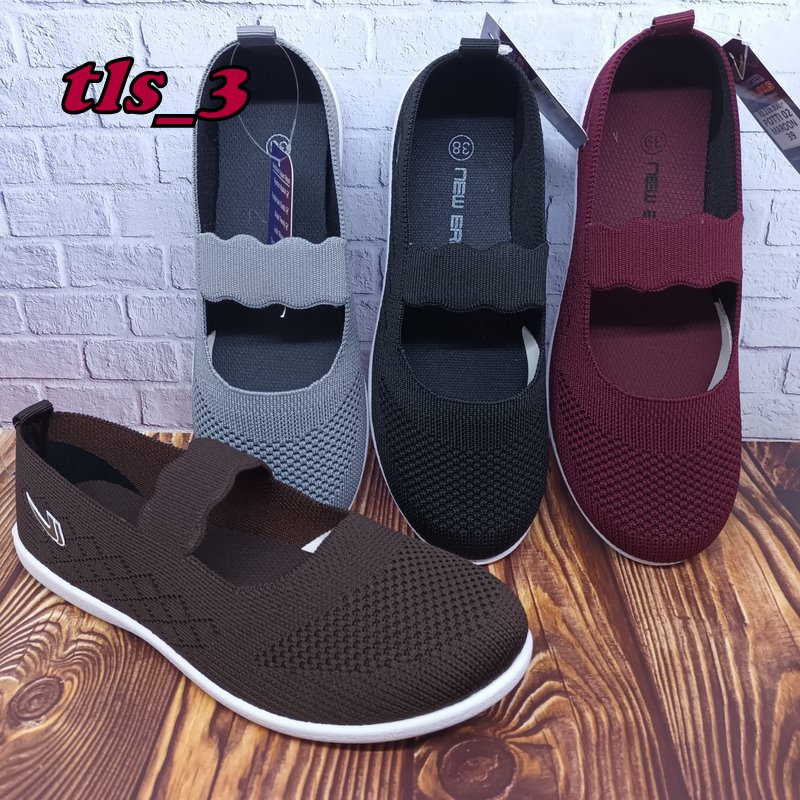 Sepatu Wanita New Era Potty 33-40 Sepatu Slip On Cewek Ori