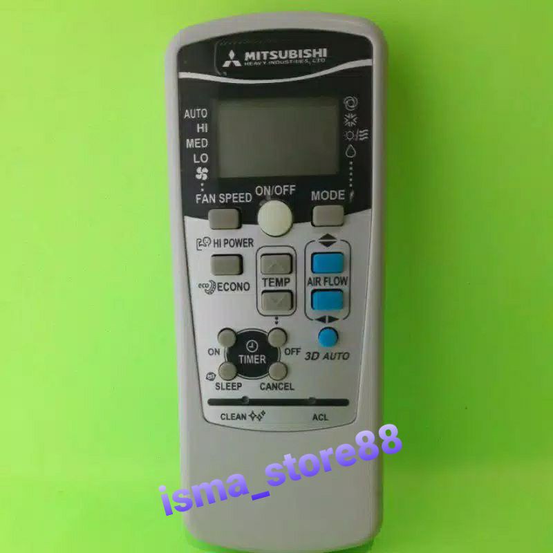 REMOT AC MITSUBISHI RXK502A001 3D AUTO