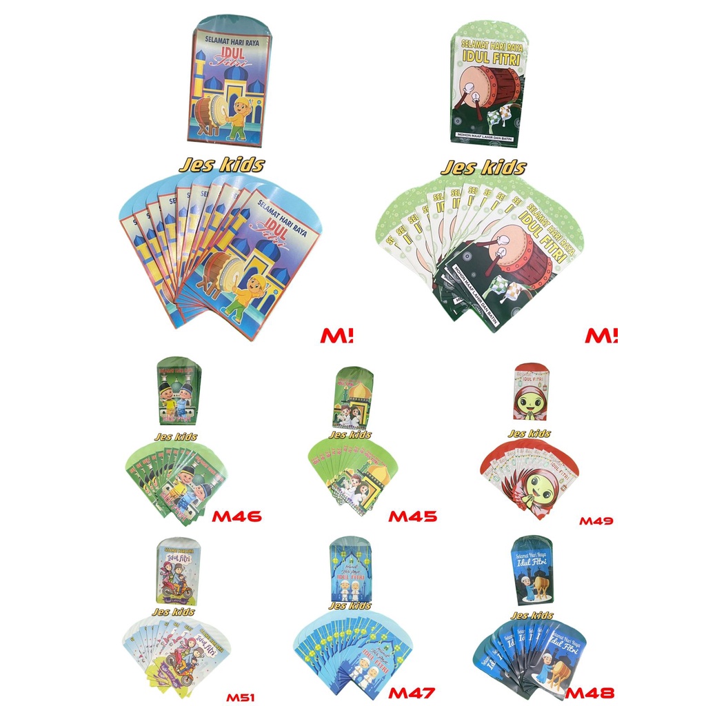 

AMPLOP LEBARAN HARI RAYA IDUL FITRI / EID MUBARAK READY STOCK UKURAN MEDIUM TERBARU DAN TERMURAH / HAMPERS