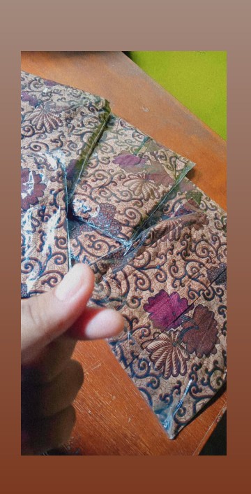 Batik Couple Keluarga - Couple Batik Indonesia Sarimbit Gamis Familly Set Hrb026