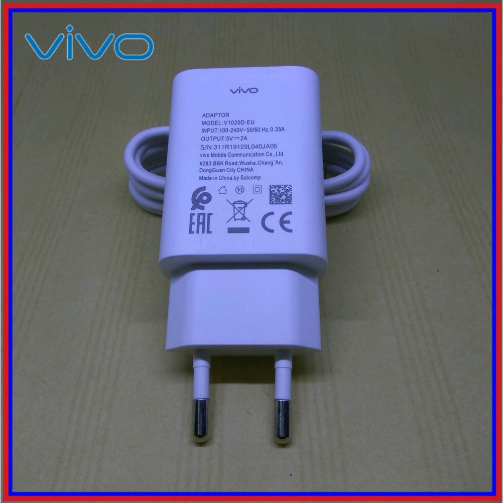 CHARGER VIVO 2A MICRO USB FOR VIVO V5S/ V7/ V9/ Y53/ Y81/ Y91/ Y93/ Y95