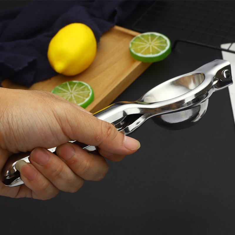 Stainless Steel Lemon Fruits Squeezer / Hand Pressure Orange Juicer