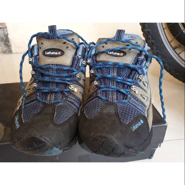 Sepatu gunung LAFUMA original goretex made in vietnam