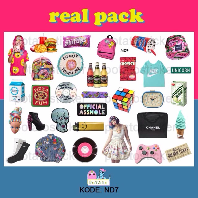 

real pack aesthetic - sticker tumblr