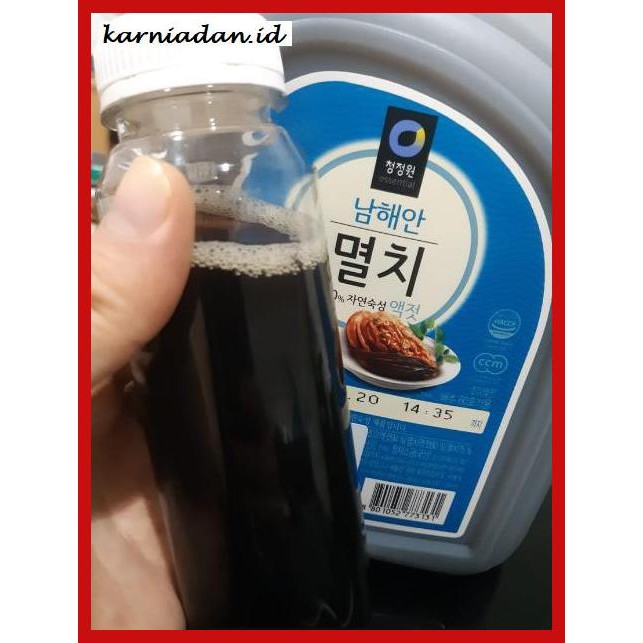 

gnidderdsaus- repacking saus ikan fish sauce anchovy myeolchi ekjeot 250 gram halal -asliiiiii.