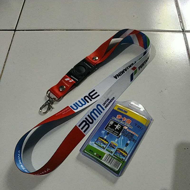 

TALI ID CARD PERTAMINA BUMN-FULL PRINTING-BISA ECERAN-READY STOCK