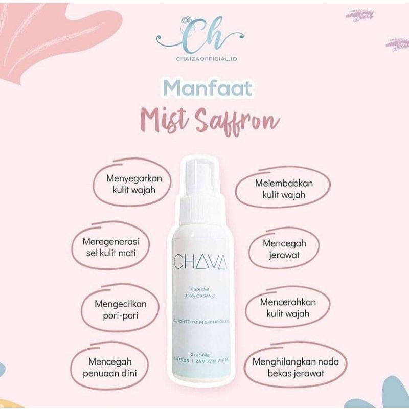 Chava Face Mist Saffron