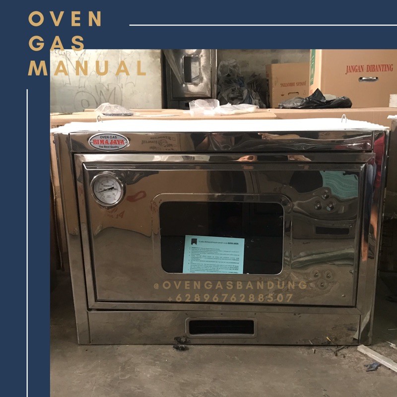 OVEN GAS 8860 STAINLESS TEMURAH