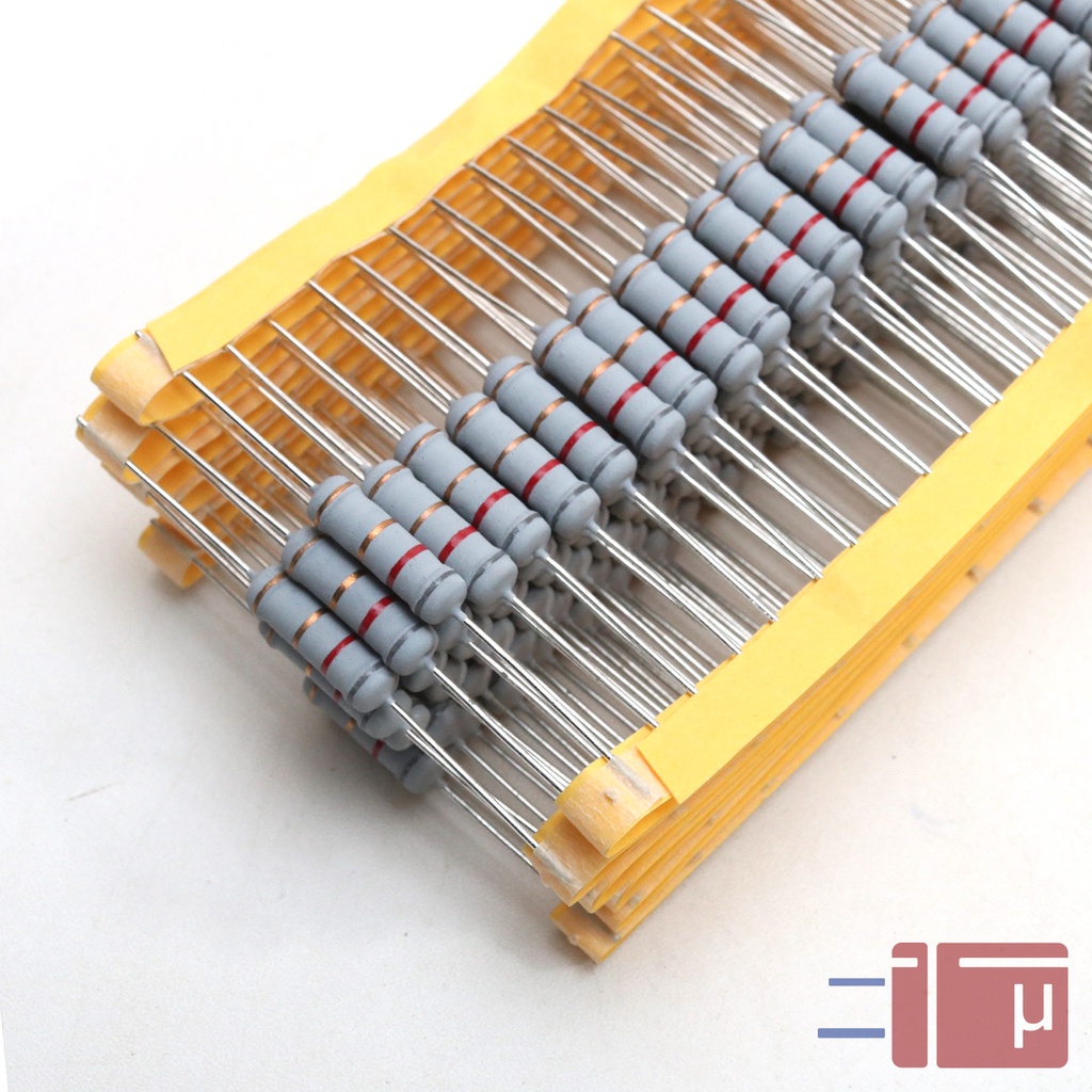 Resistor 8R2 8.2 Ohm 2W Metal Oxide 5% Taiwan Kaki Tembaga