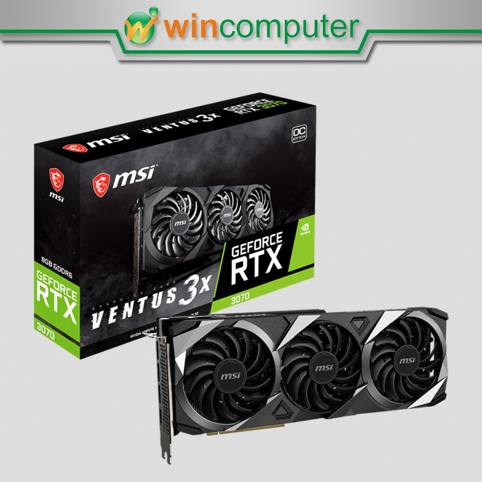 MSI Geforce RTX 3070 Ventus 3x 8G OC GDDR6