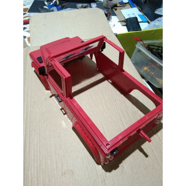 bodi mn d90 tanpa atap interior dan tempat batray asesoris lengkap